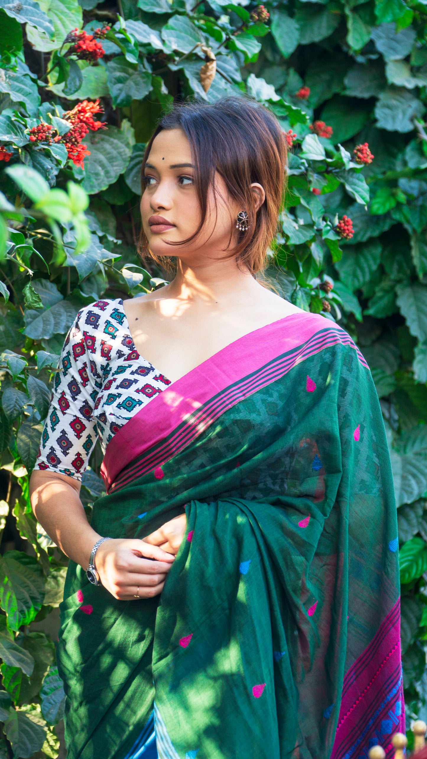 Morni- Best for Office Wear Cotton Saree