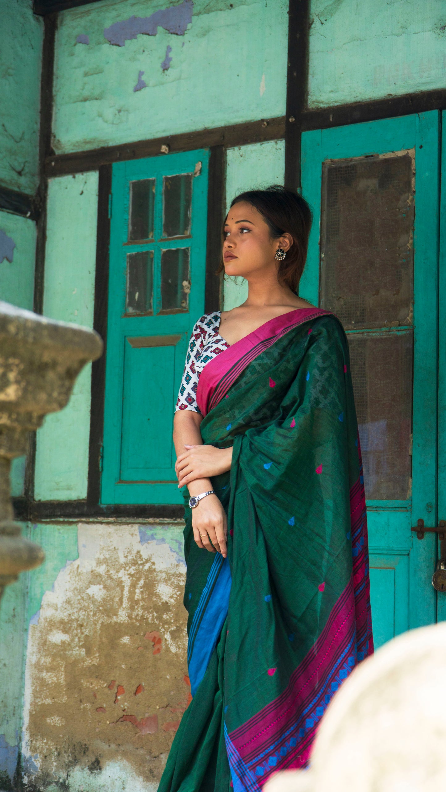 Morni- Best for Office Wear Cotton Saree
