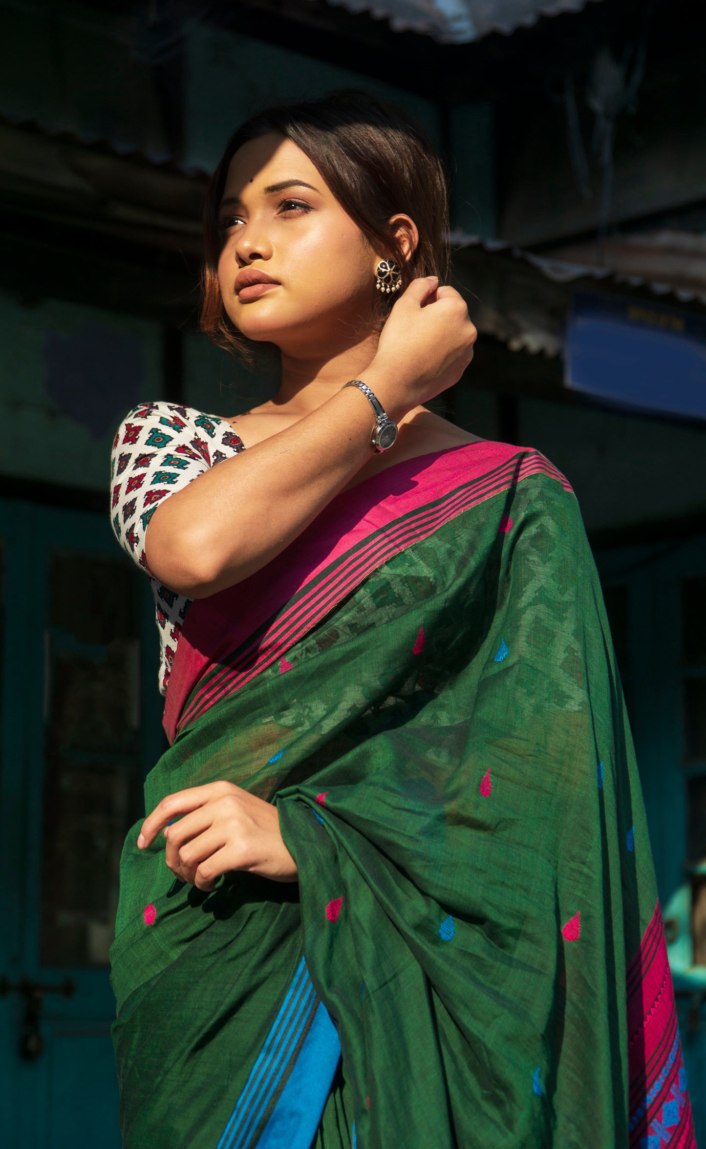 Morni- Best for Office Wear Cotton Saree