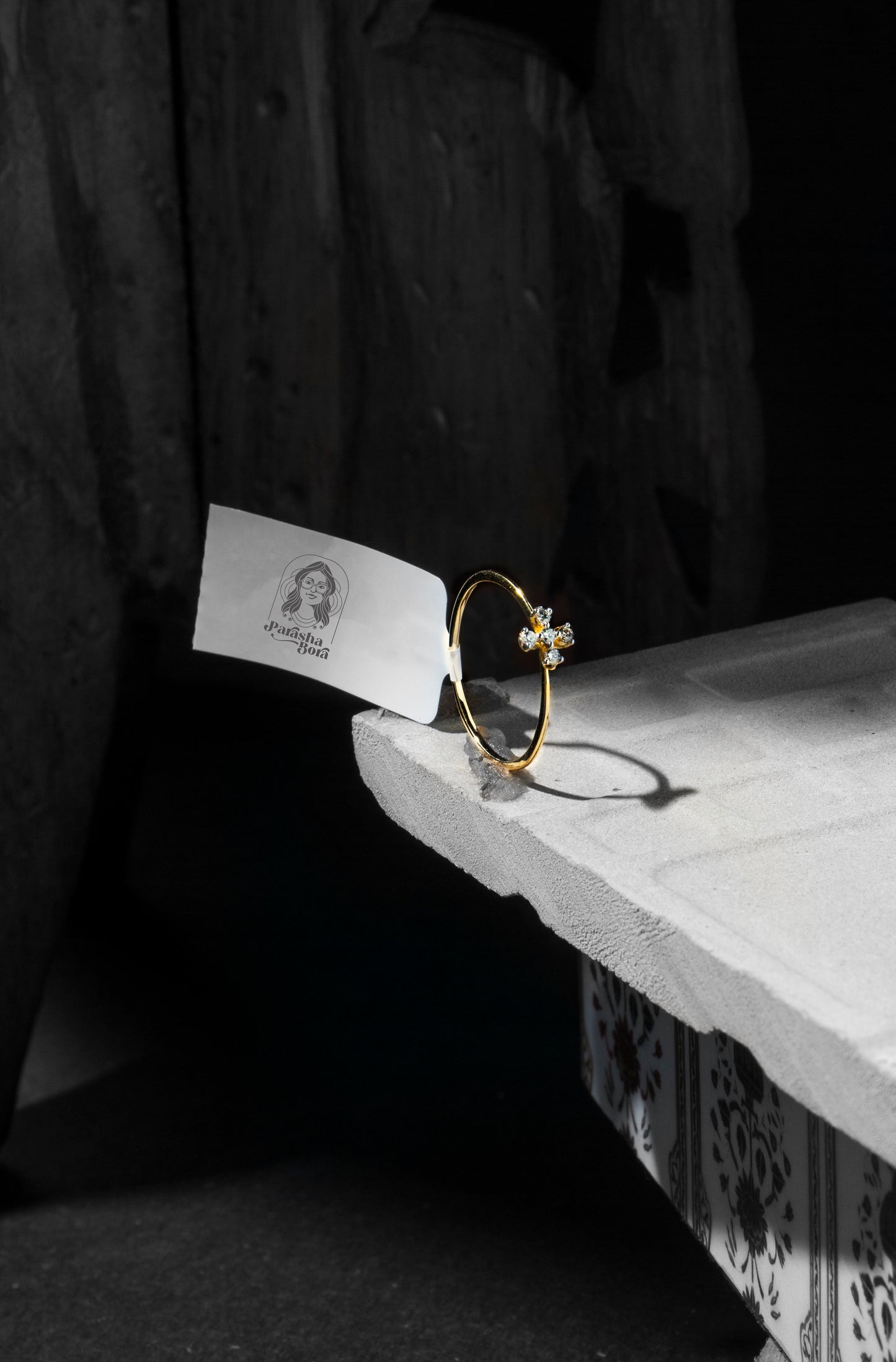 Luxe Blossom - Light Weight Floral Diamond Ring for Women