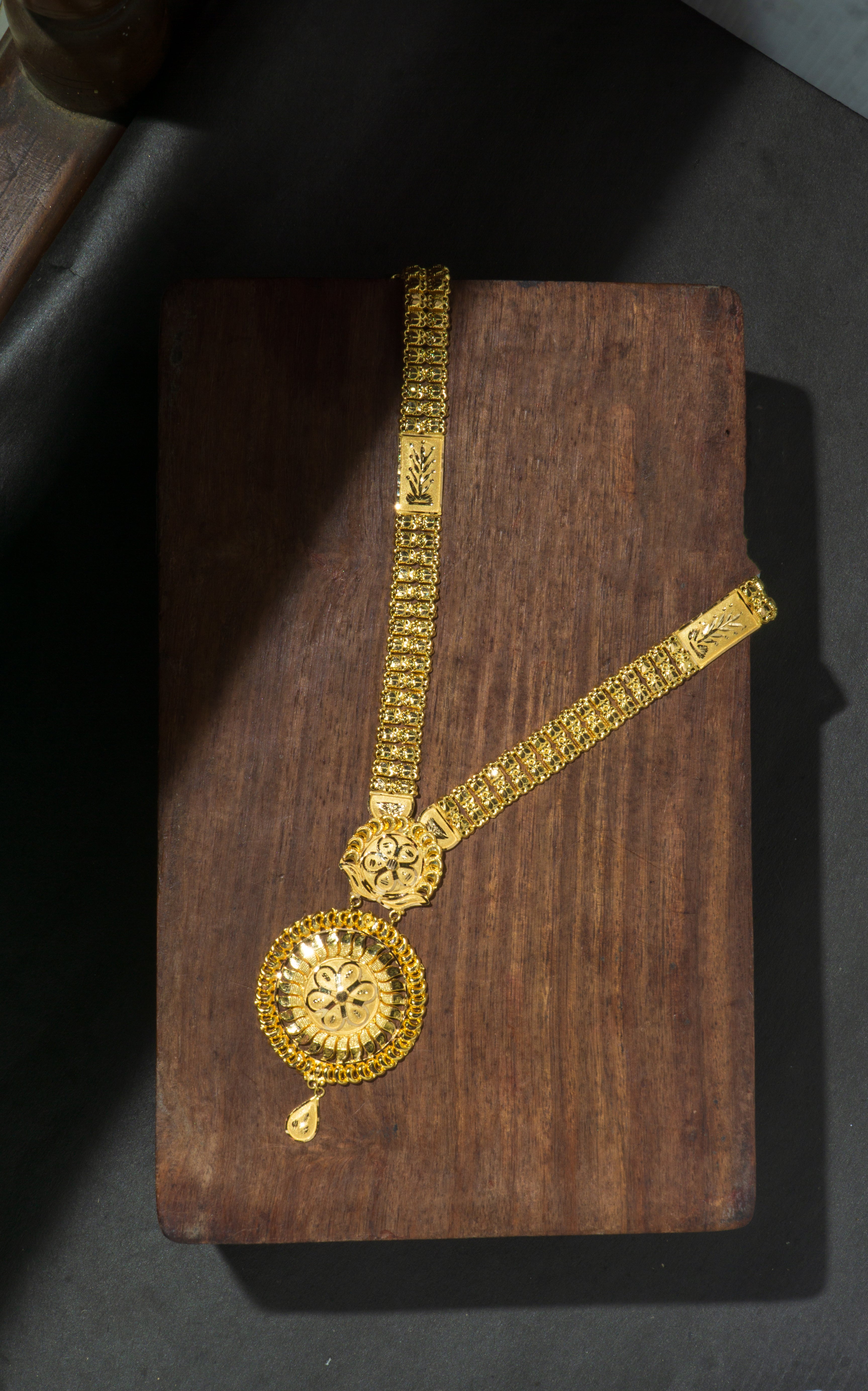 Long Gold Rani Haar Necklace – parashabora