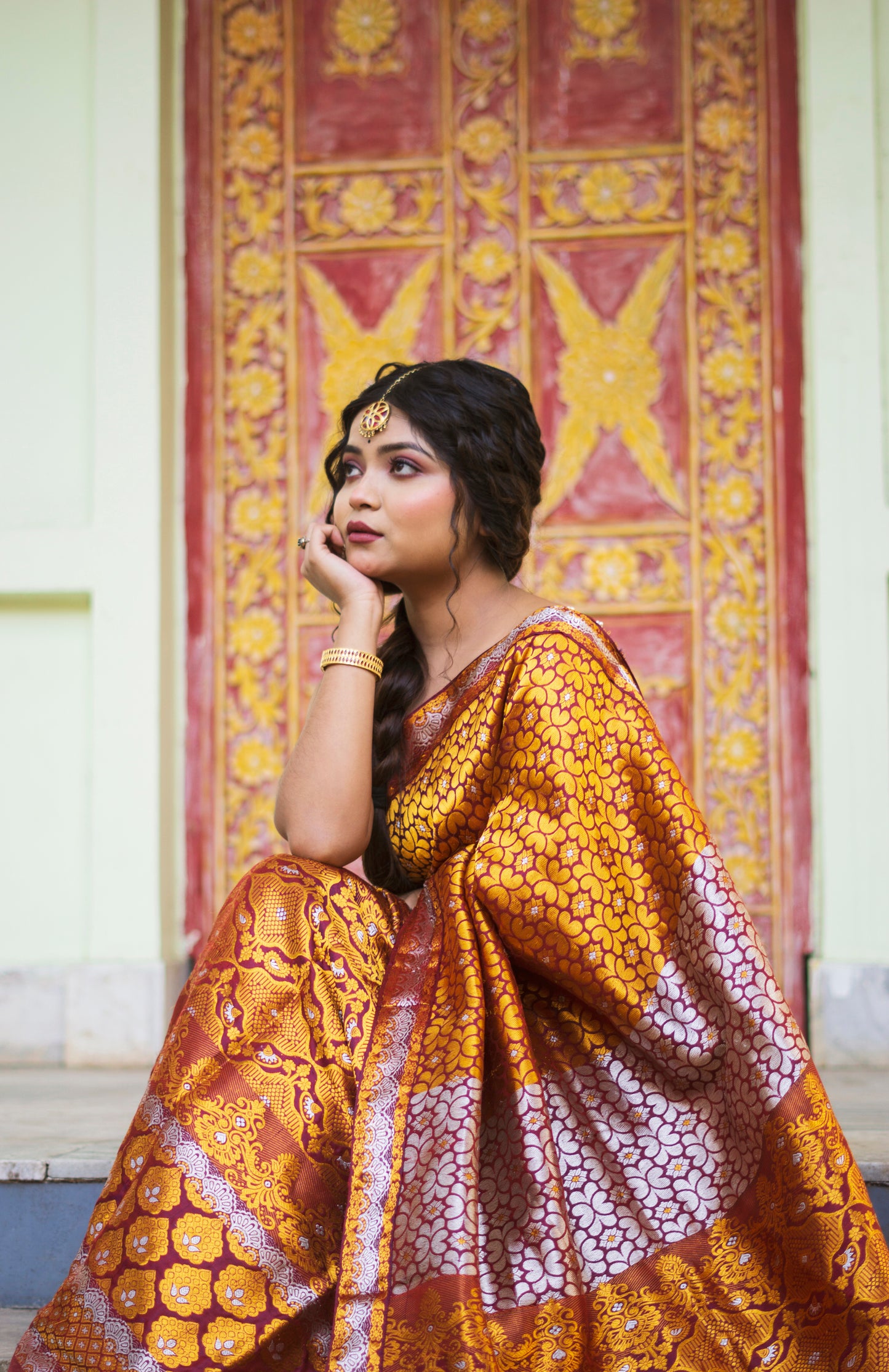 Samapak - Assamese Traditional Mekhela Chador