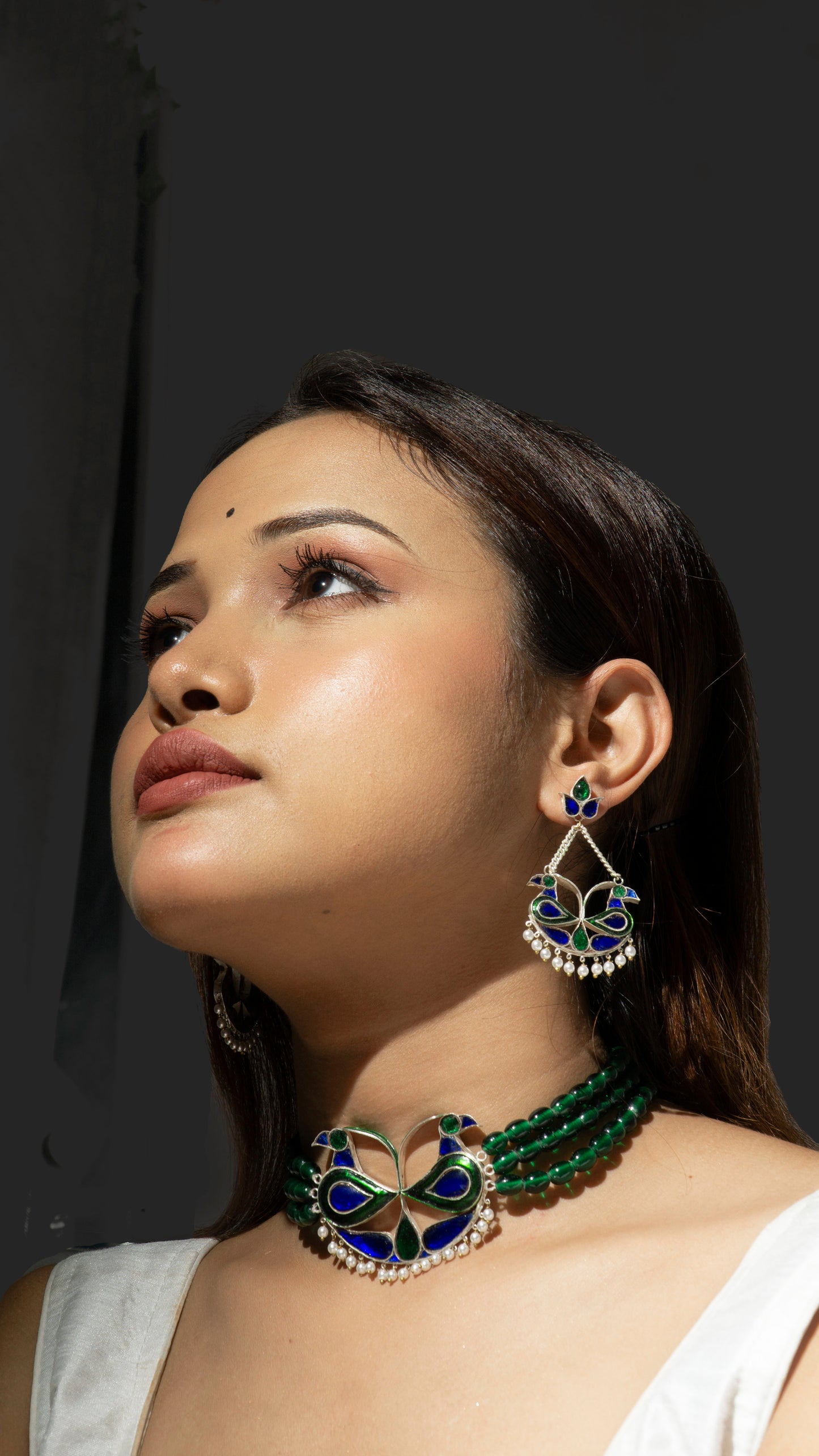 Lokaparo Choker & Earring Set - Assamese Traditional Jewellery