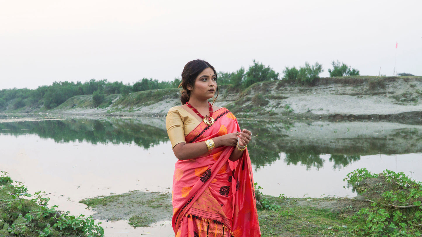 Kamalini - Assamese Traditional Mekhela Chador for Women