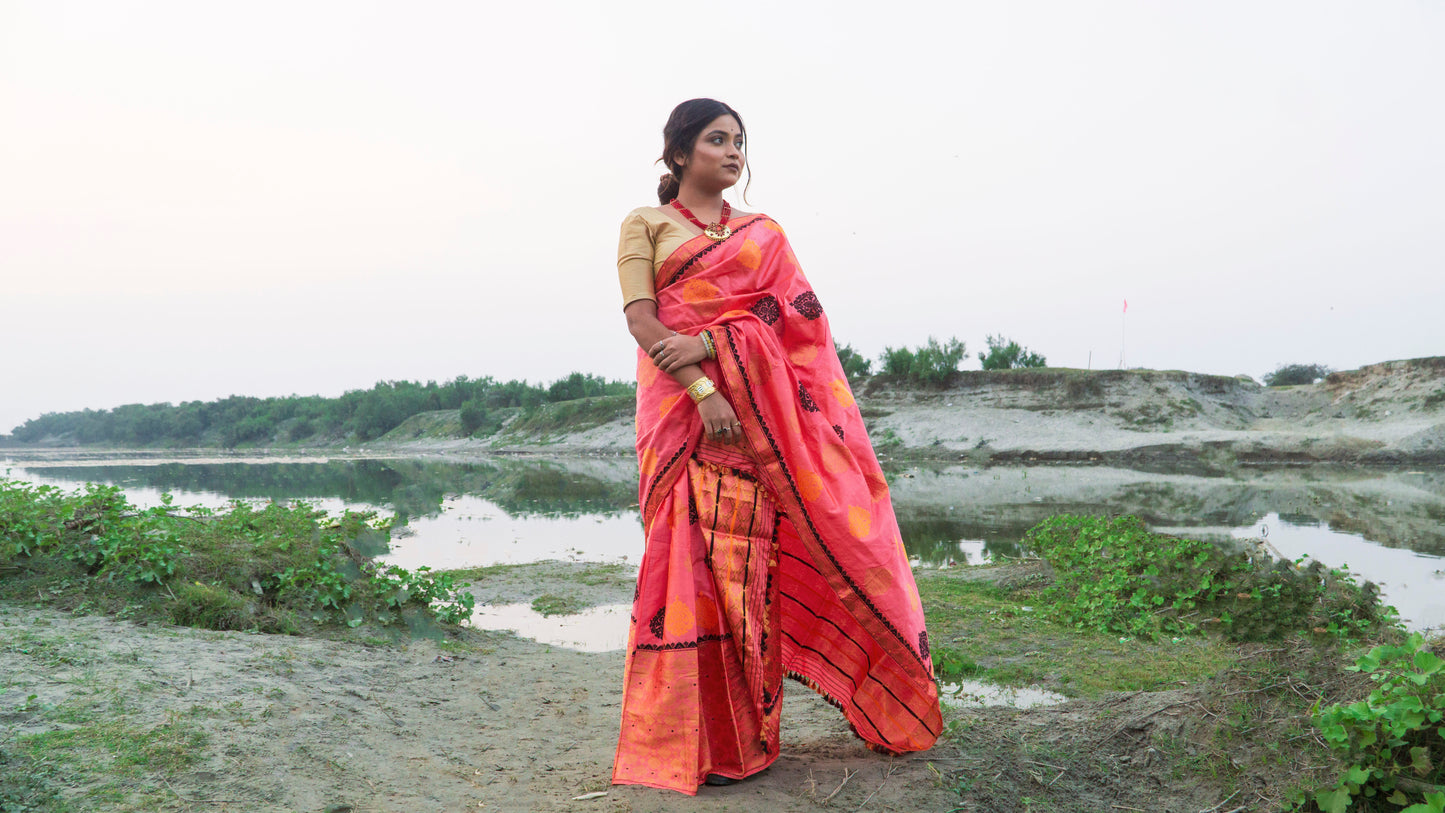 Kamalini - Assamese Traditional Mekhela Chador for Women