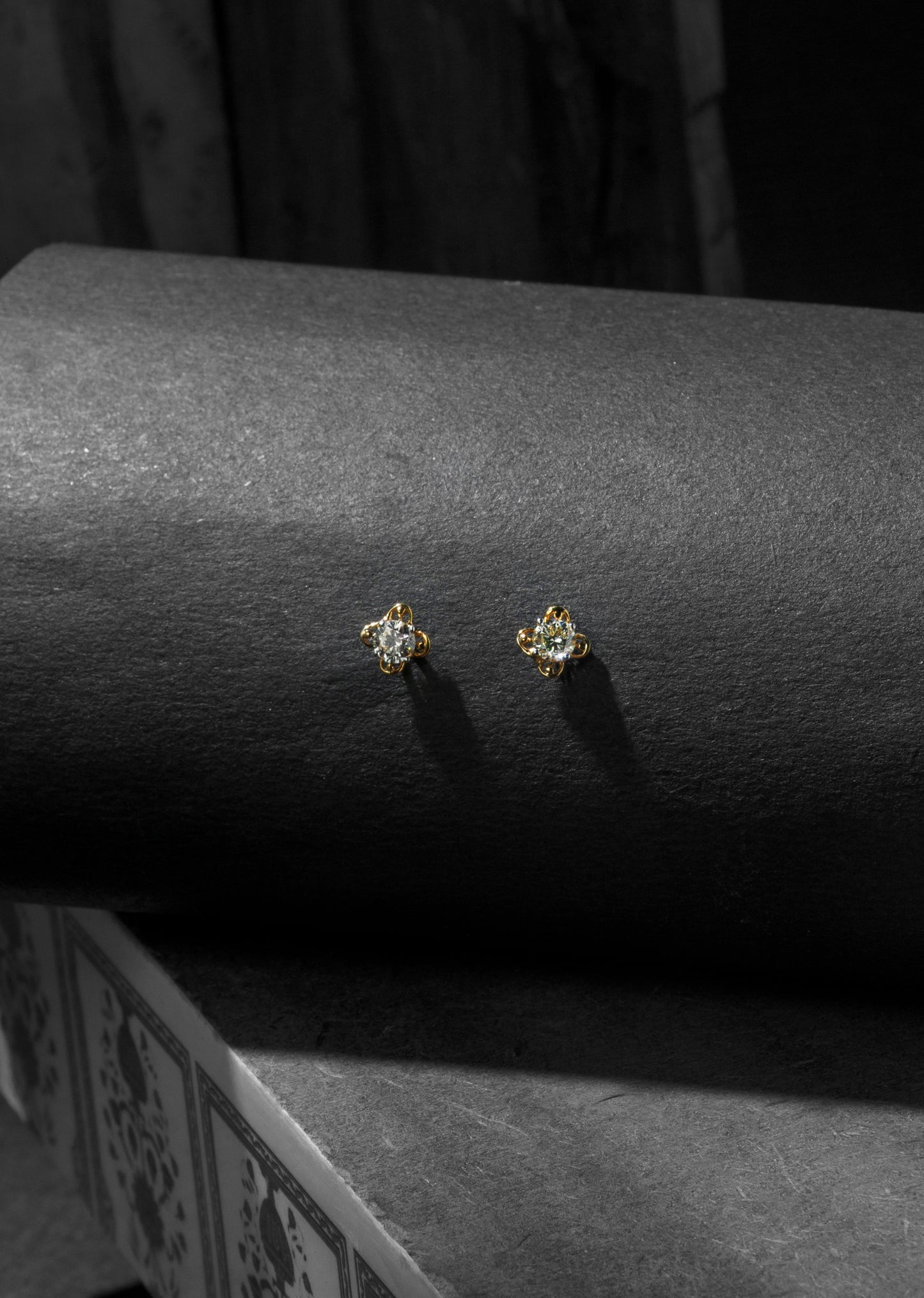 Diamond Solitaire Earring - Stud Earring