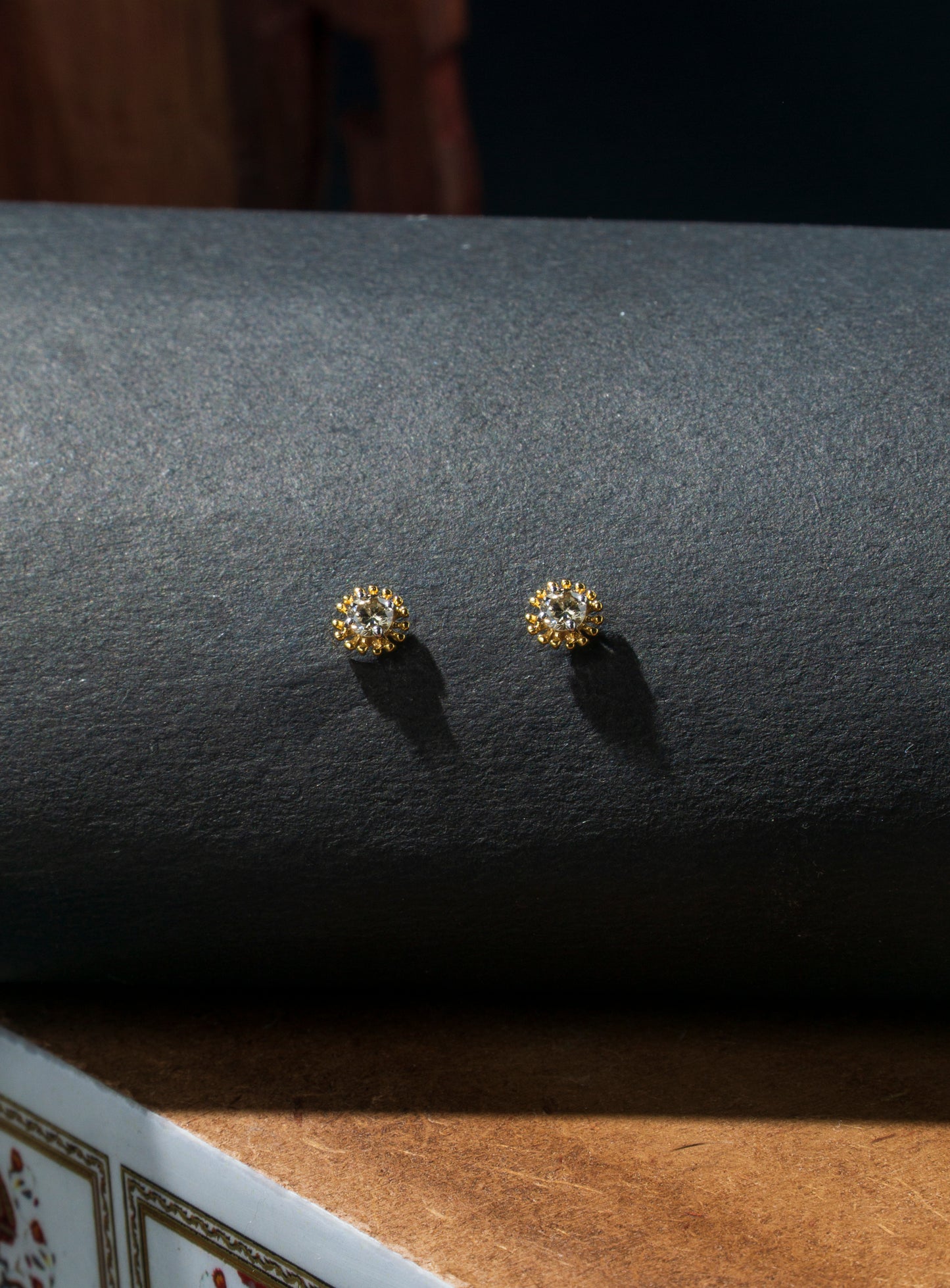 Blooming Diamond Stud Earring