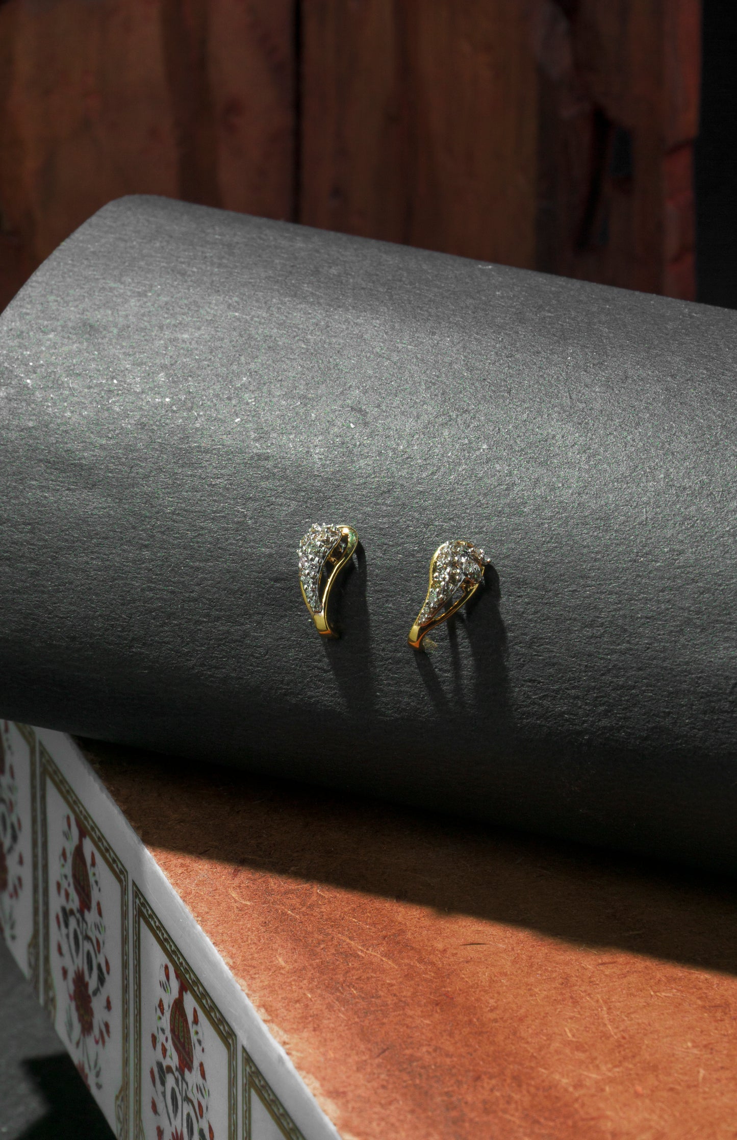 Diamond Stud Eternal Ember Earring