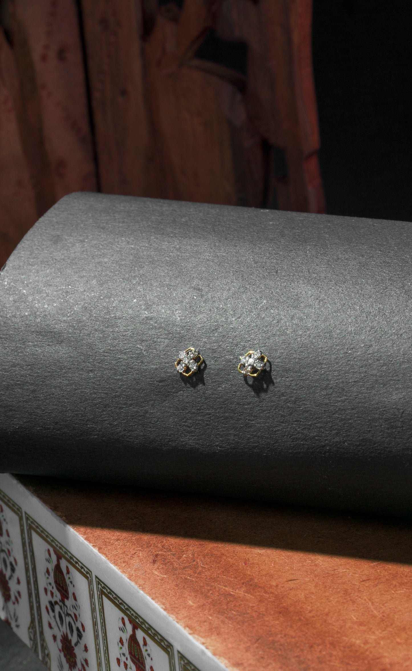 Brilliant Blossoms Diamond Stud Earring