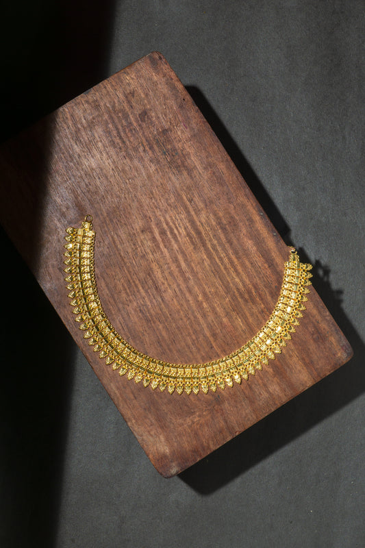 Gold Necklace for Bengali Bride