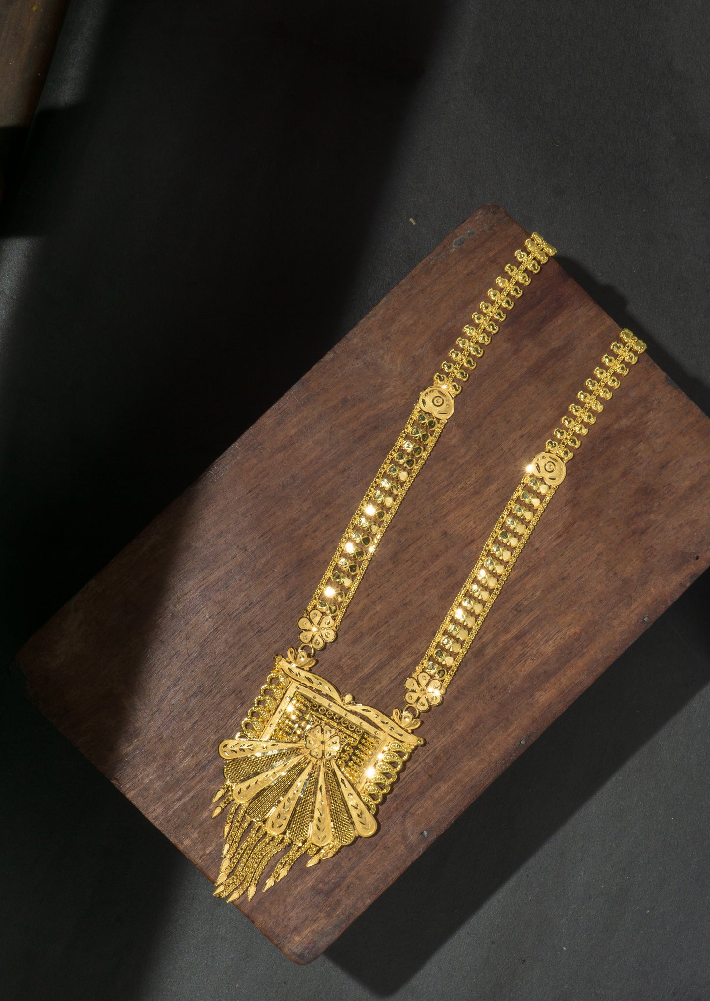 Gold RaniHaar Long Necklace