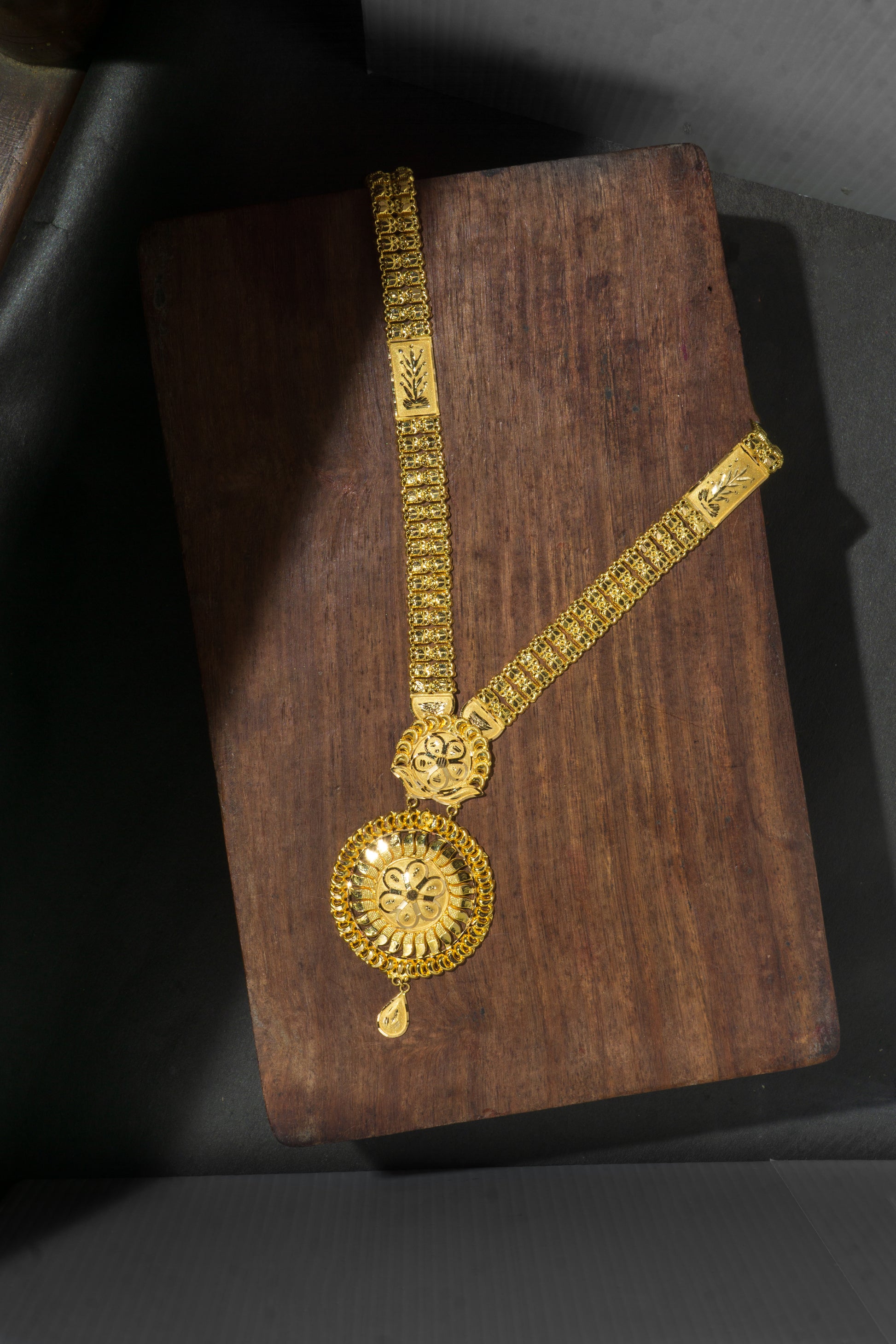 Long Gold Rani Haar Necklace – parashabora