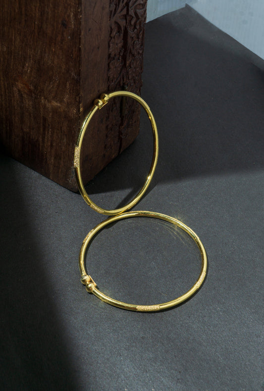 Thin Gold Bangle for Women