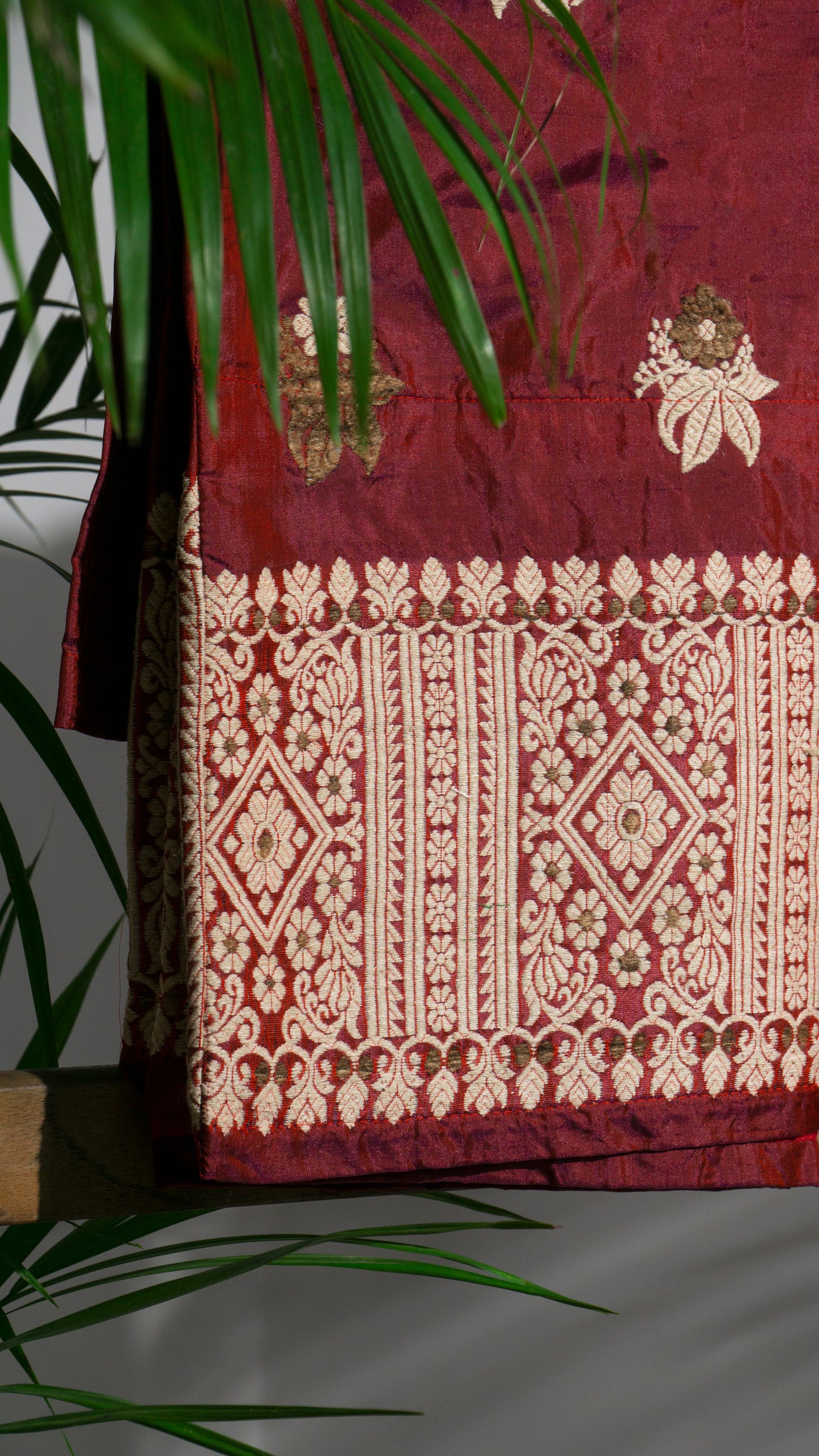 Sunhera - Assamese Traditional Mekhela Chador