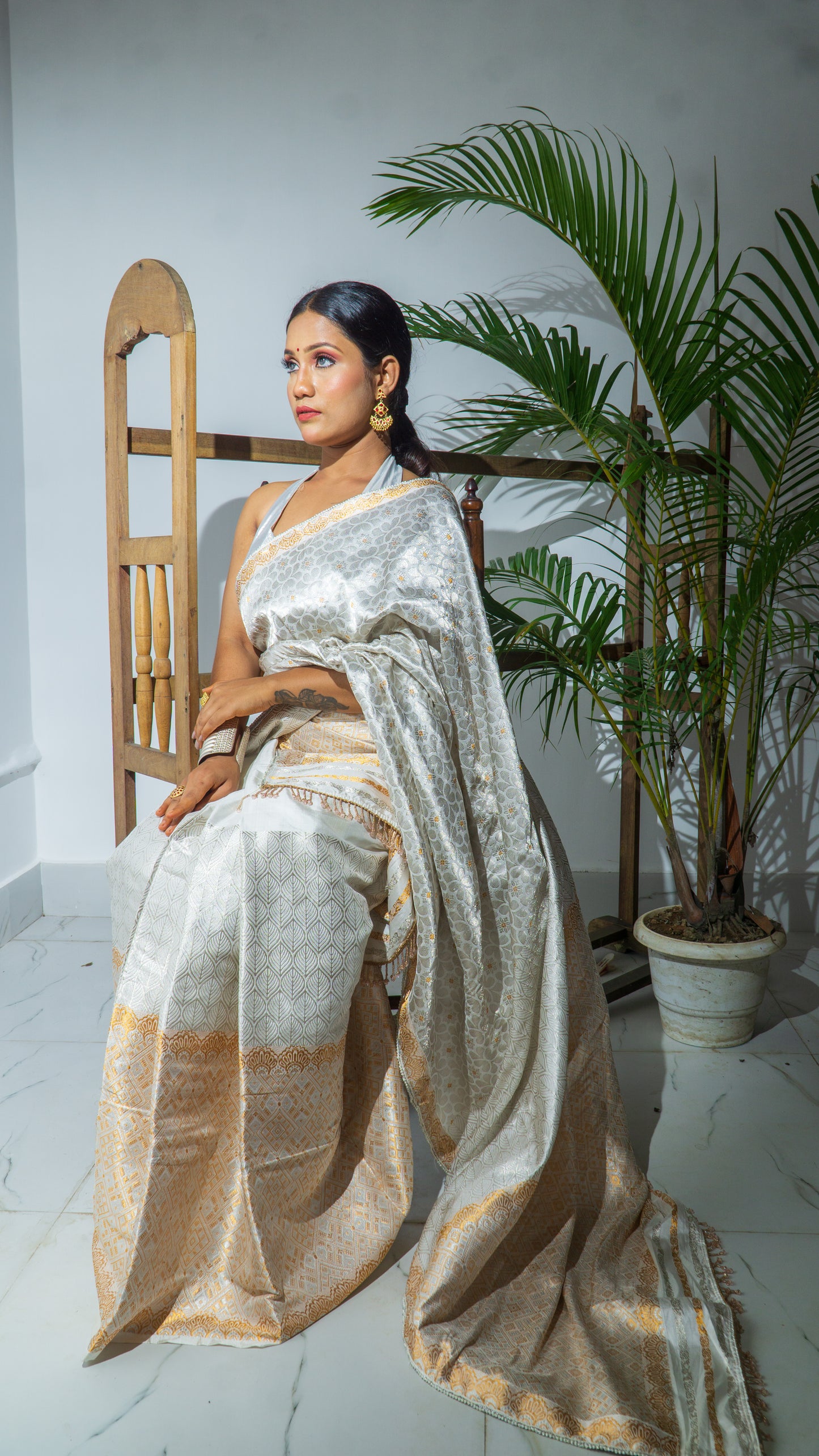 Saubhagyavati - Assamese Bridal Mekhela Chador