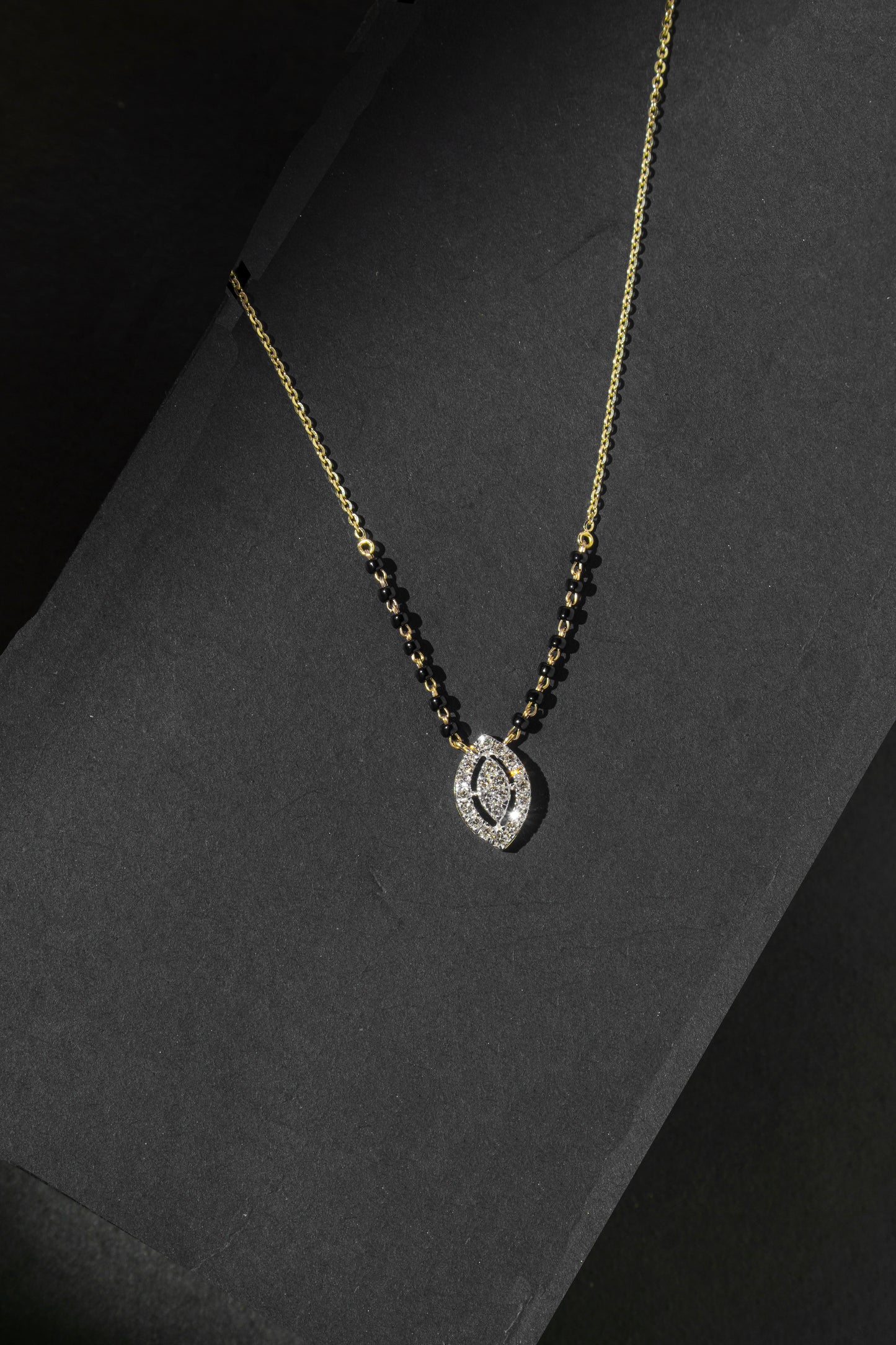 Rebha Diamond Mangalsutra Pendant