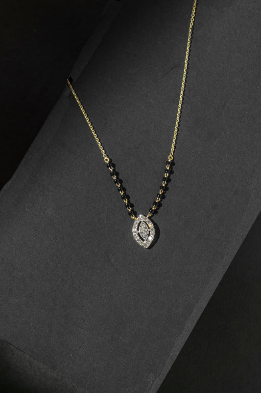 Rebha Diamond Mangalsutra Pendant