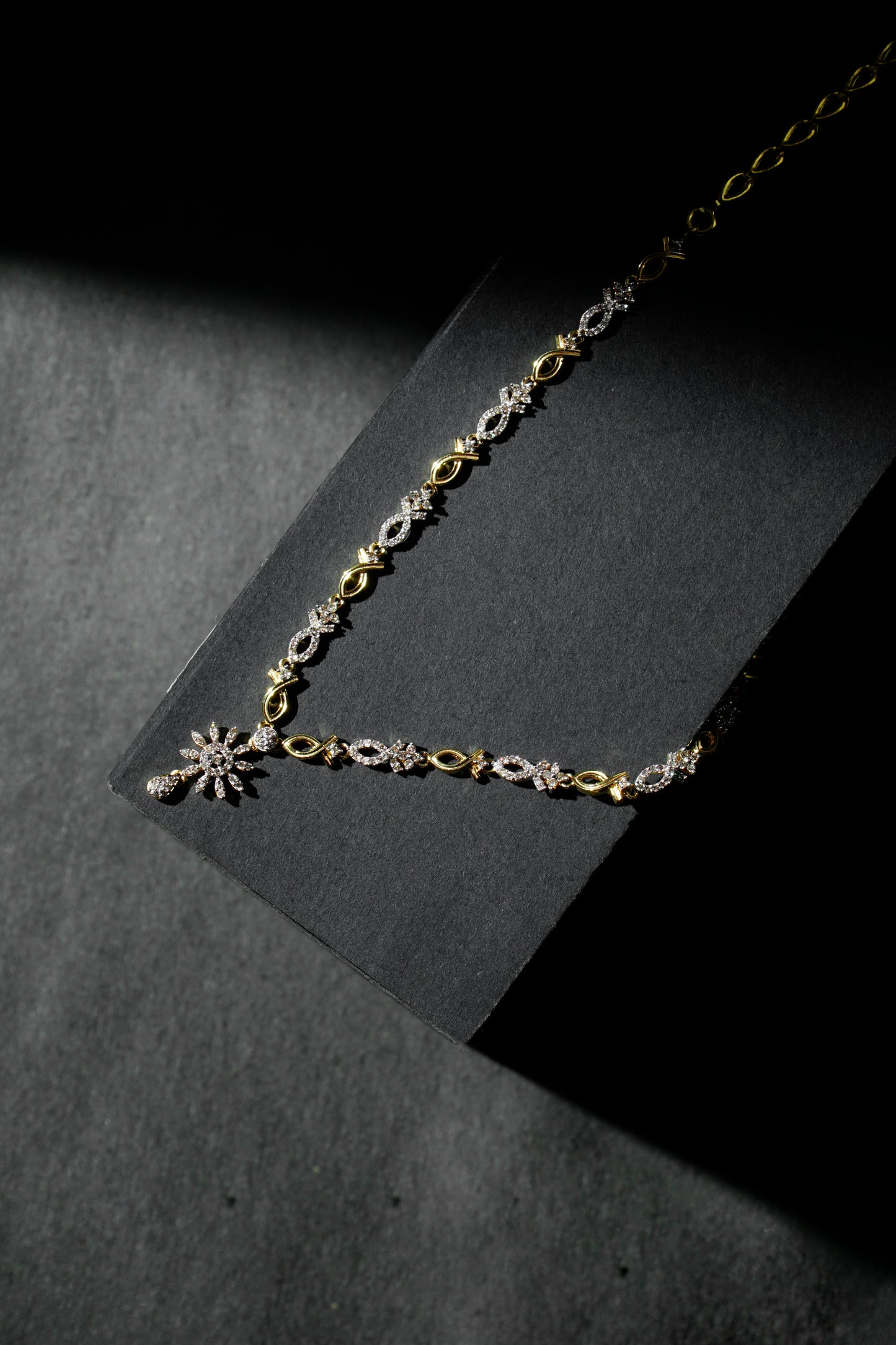 Contemporary Diamond Necklace