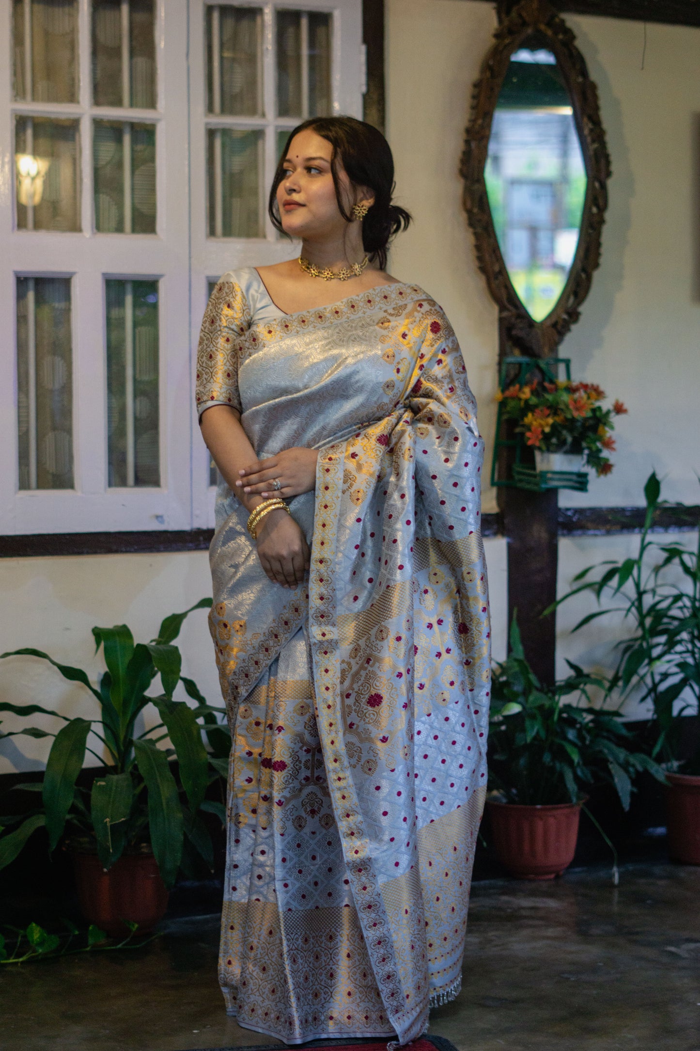 Shveta Chandra - Assamese Mekhela Chador