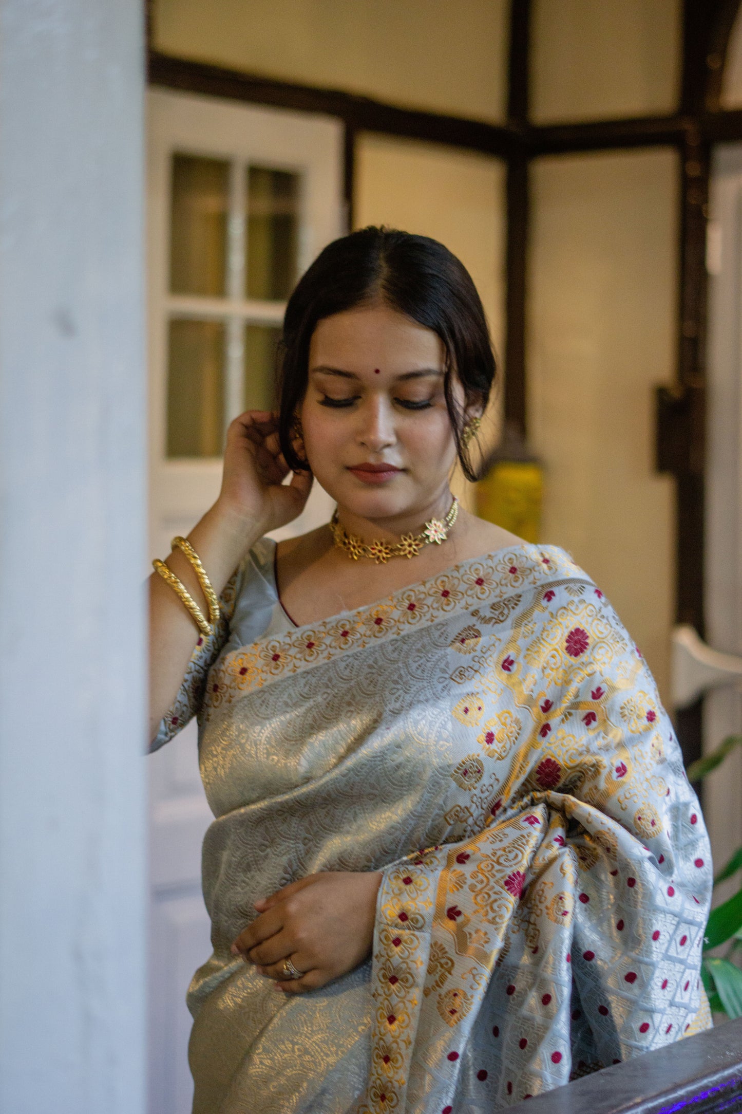 Shveta Chandra - Assamese Mekhela Chador