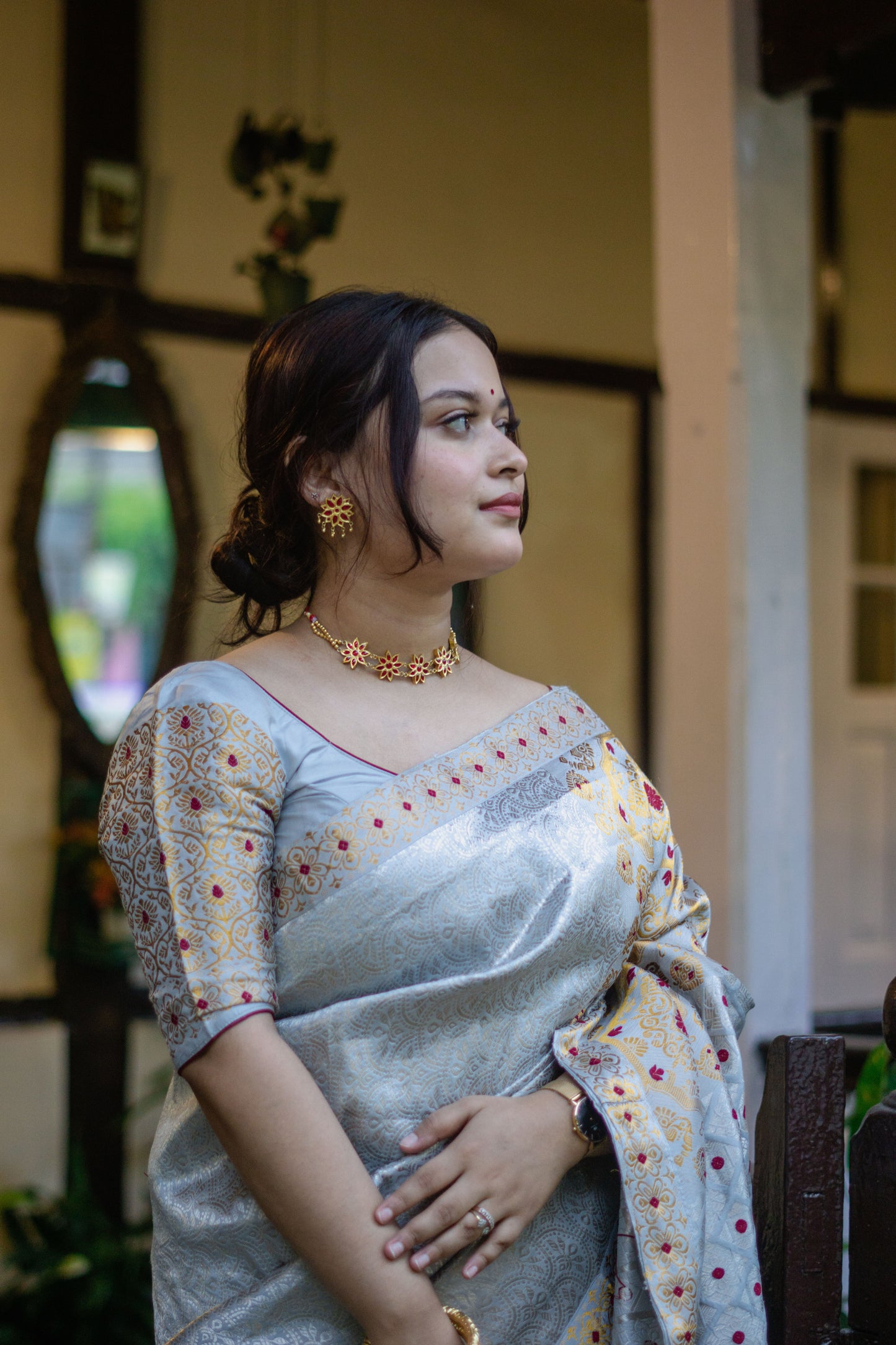 Shveta Chandra - Assamese Mekhela Chador